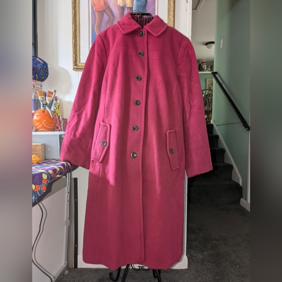 NWT Lands End Long Coat - Picture 1 of 3